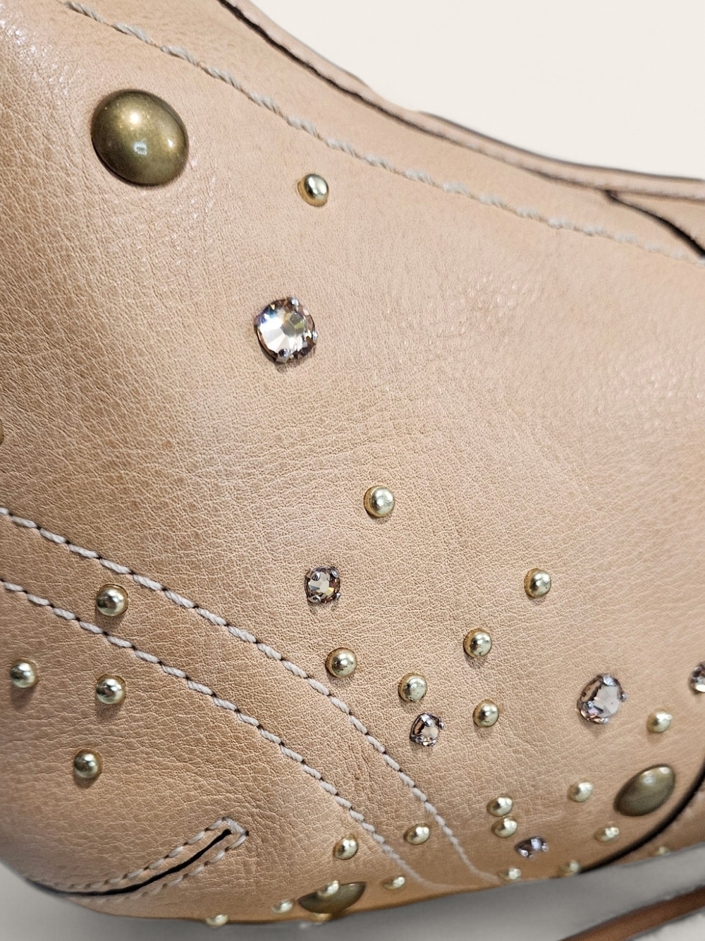Coach SOHO 2005 Vintage Limited Edition Set w/Bronze Studs/Swarovski Stones - Picture 3 of 16